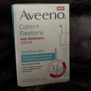 Aveeno Calm + Restore Age Renewal Serum